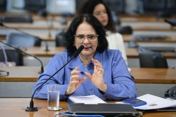 Senadora Damares Alves (Republicanos-DF). -  (crédito: Pedro França/Agência Senado)