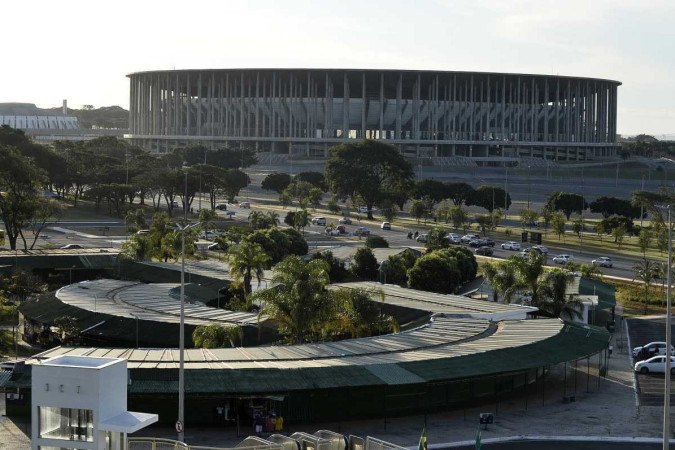 Estádio Nacional Mané Garrincha vai receber Salão Nacional do Turismo de 15 a 17 de dezembro de 2023 -  (crédito: Minervino Júnior/CB/D.A. Press)