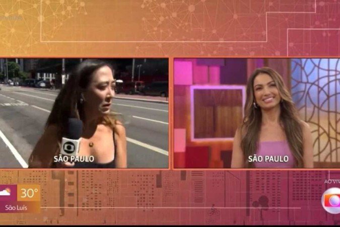 Juliane Massaoka quase foi assaltada ao vivo no Juliane Massaoka quase foi assaltada ao vivo no