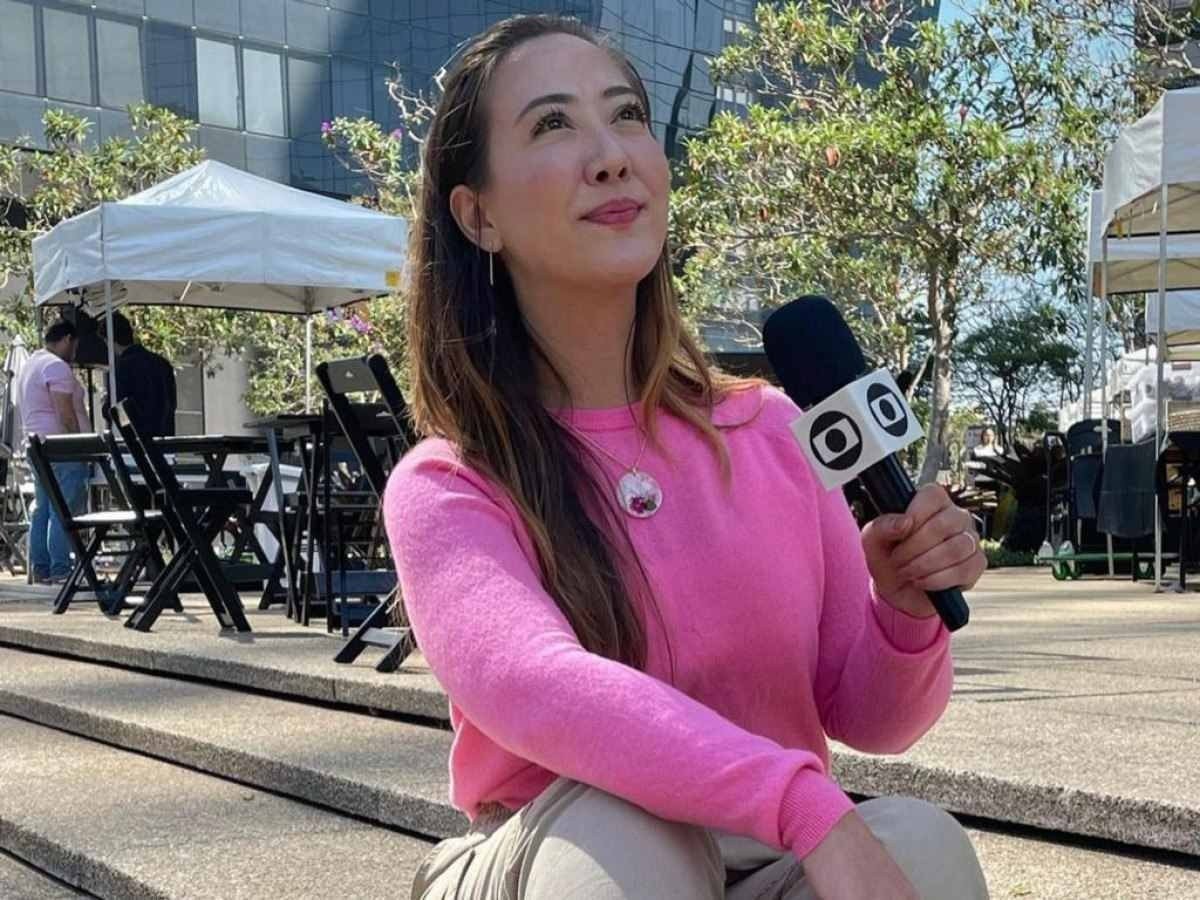 Repórter da Globo revela como evitou roubo de celular ao vivo
