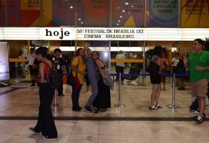  09/12/2023 Crédito: Marcelo Ferreira/CB/D.A Press. Brasil. Brasília - DF -   Cine Brasília, 56 festival de Brasília do Cinema Brasileiro. -  (crédito:  Marcelo Ferreira/CB/D.A Press)