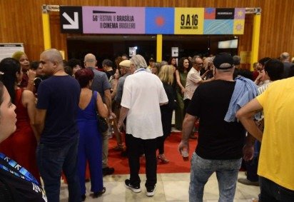Abertura do 56º festival de Brasília do Cinema Brasileiro -  (crédito:  Marcelo Ferreira/CB/D.A Press)