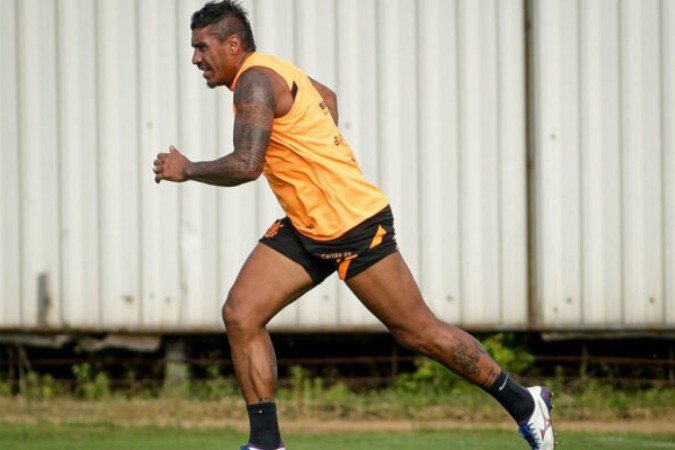 Paulinho se recupera de grave lesão no joelho esquerdo -  (crédito: Foto: Reprodução)