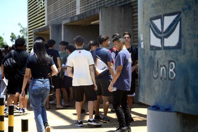 A segunda etapa do PAS tem peso 2, na avaliação final. A primeira e terceira fases têm, respectivamente, peso 1 e 3
- (crédito: Marcelo Ferreira/CB/D.A Press) A segunda etapa do PAS tem peso 2, na avaliação final. A primeira e terceira fases têm, respectivamente, peso 1 e 3
- (crédito: Marcelo Ferreira/CB/D.A Press)