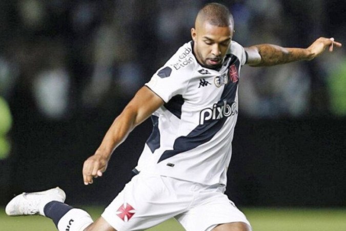 Paulo Henrique em ação na partida Vasco x Fortaleza, em outubro -  (crédito: Foto: Leandro Amorim/Vasco)