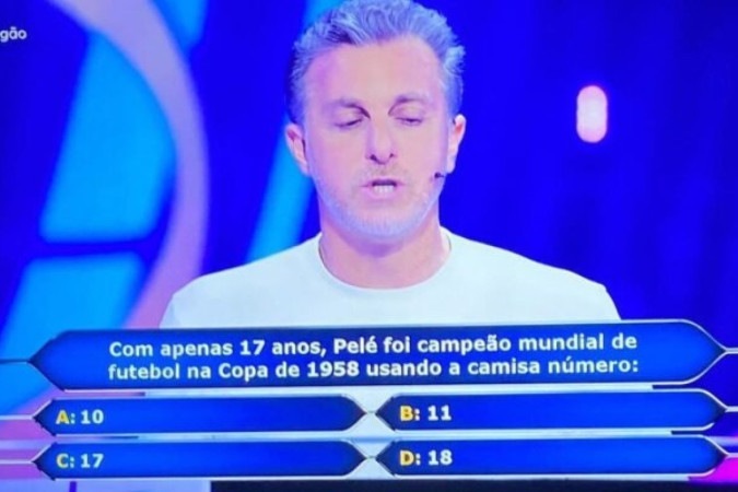 Pergunta sobre Pelé deixa nordestina milionária na Rede Globo -  (crédito: Foto: Reprodução/TV Globo)