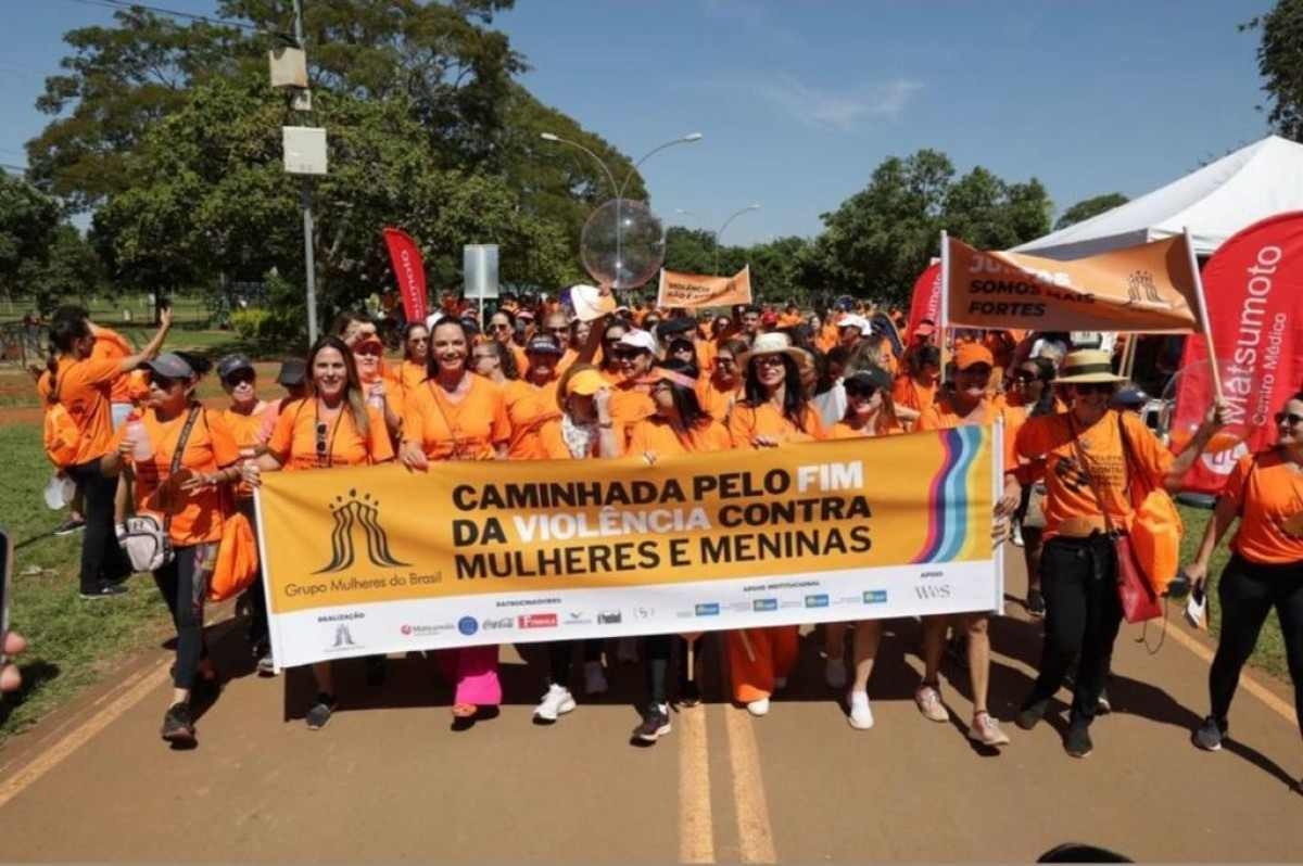 Parque da Cidade recebe Caminhada pelo Fim da Violência contra Mulheres e Meninas 
