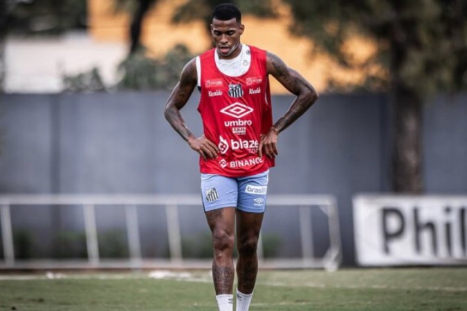 Santos não tem como bancar salários de Jean Lucas -  (crédito: Foto: Lucas Baretta/Santos FC)