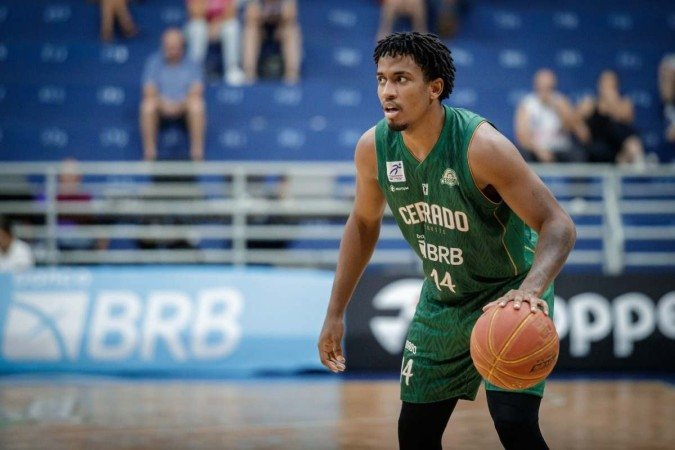 Cerrado Basquete em ação contra o Franca, em jogo do Novo Basquete Brasil (NBB) -  (crédito: Marcos Limonti/Franca)