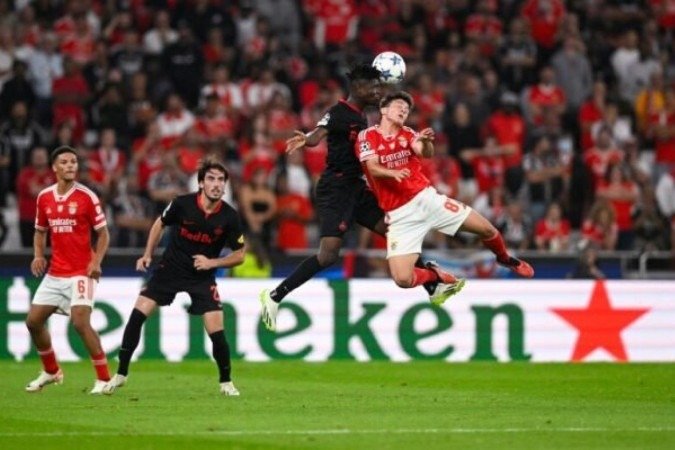 RB Salzburg e Benfica fizeram campanhas ruins na Champions League -  (crédito: Foto: Patricia de Melo Moreira/AFP via Getty Images)