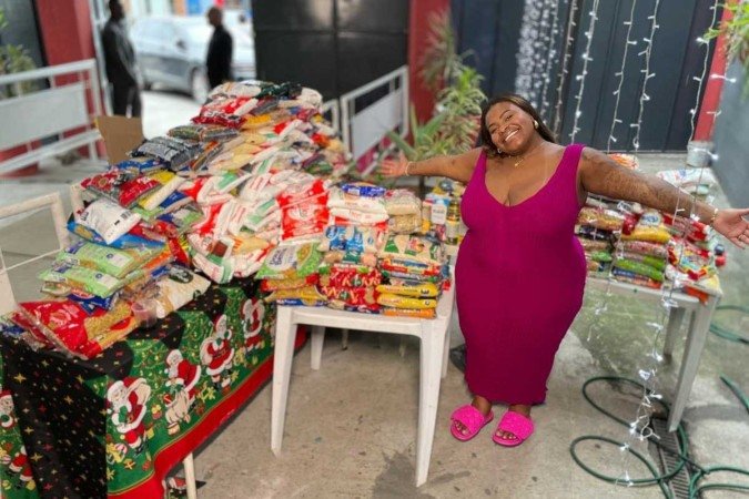 Jojo Todynho comemora sucesso de bazar com doação de alimentos -  (crédito: Divulgação)