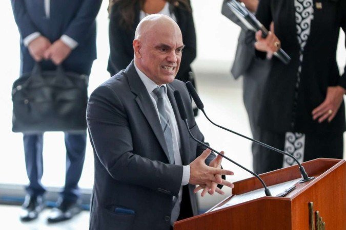 Moraes ressaltou a atuação do Supremo na defesa da dignidade humana - (crédito: José Cruz/Agência Brasil) Moraes ressaltou a atuação do Supremo na defesa da dignidade humana - (crédito: José Cruz/Agência Brasil)