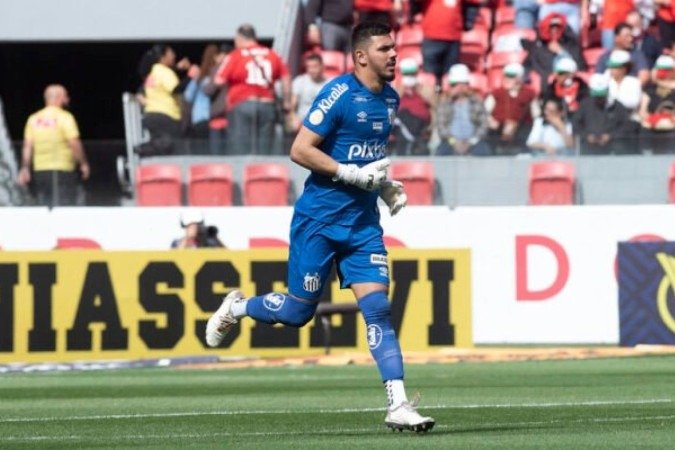 João Paulo se manifesta após rebaixamento -  (crédito: Foto: Raul Baretta/ Santos FC.)