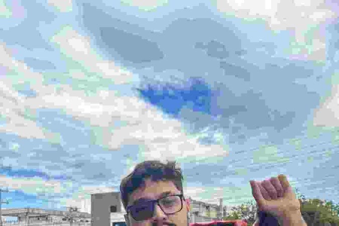 Edson Victor, coordenador geral do DCE