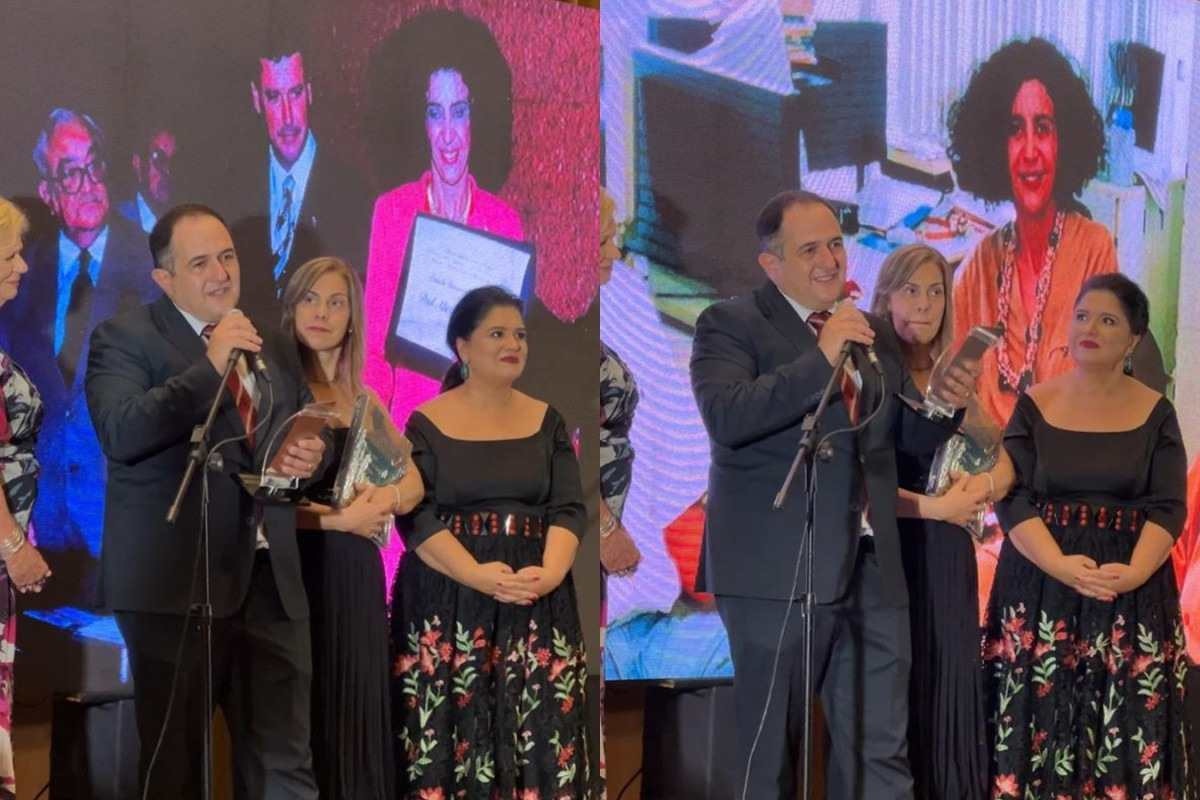 Filho de Dad Squarisi recebe homenagem à jornalista no 18º Prêmio Engenho