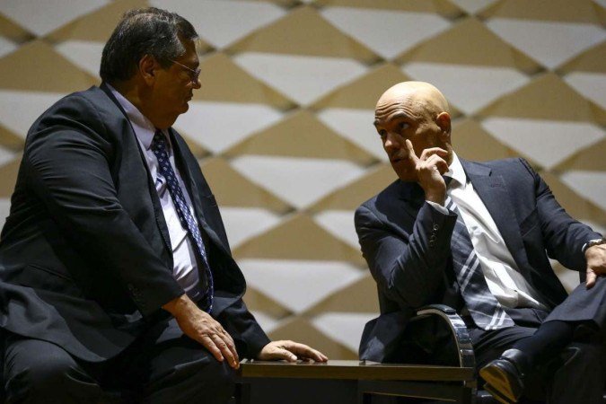 Moraes classificou Dino como um exemplo de seriedade - (crédito: Marcelo Camargo/Agência Brasil) Moraes classificou Dino como um exemplo de seriedade - (crédito: Marcelo Camargo/Agência Brasil)