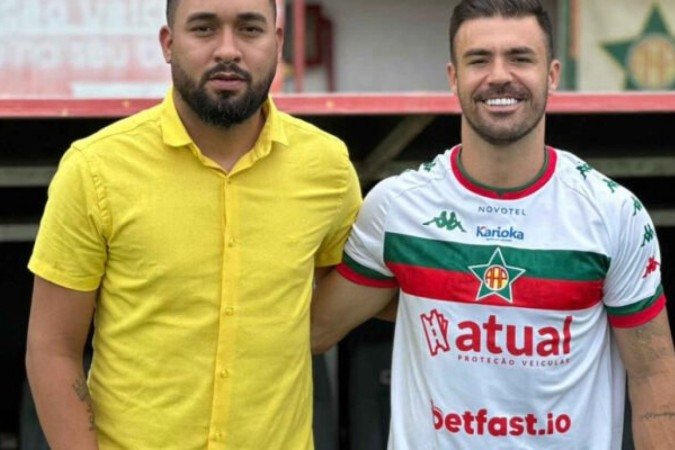 Nenê Bonilha chega após passagem pelo Paysandu -  (crédito: Foto: Divulgação)