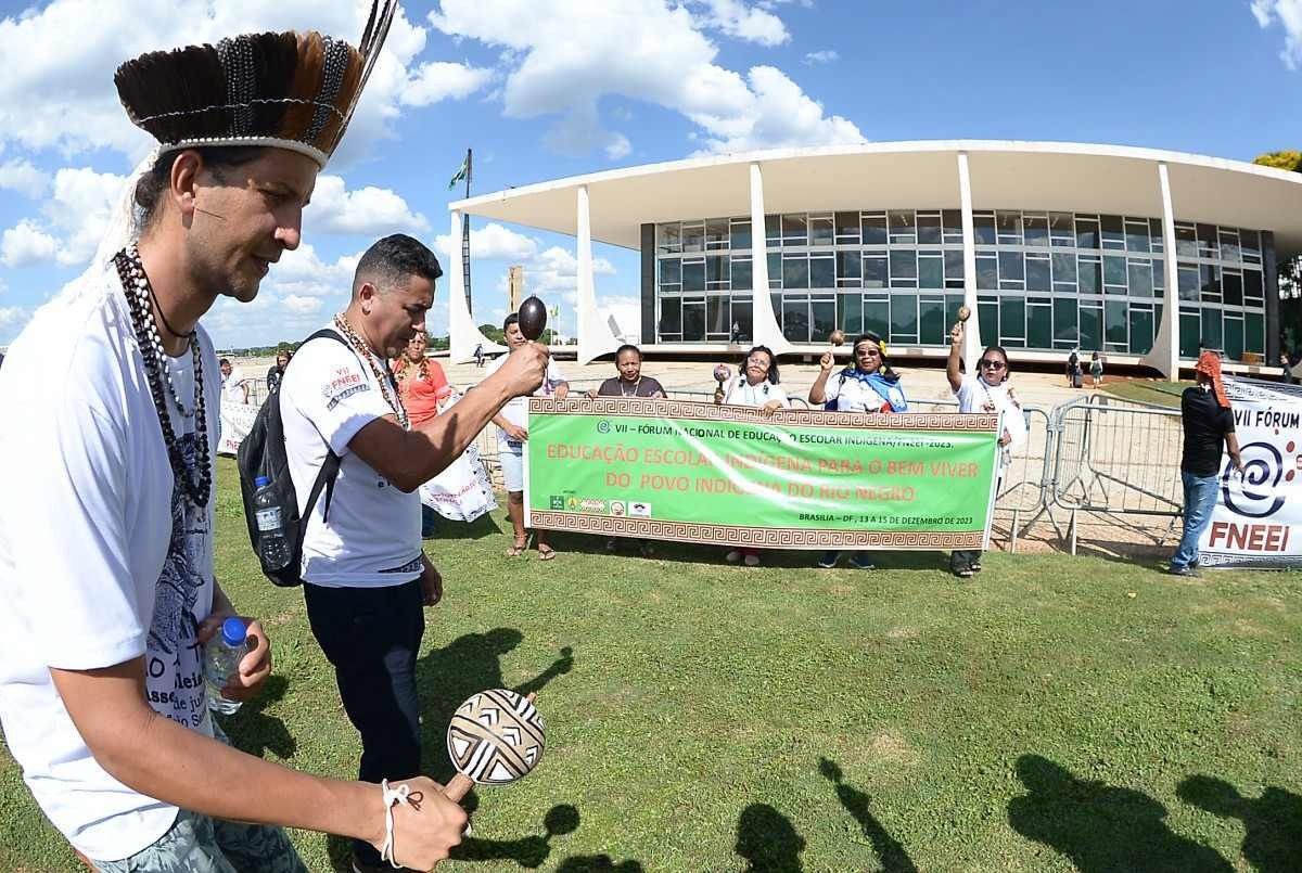 Movimento indígena pede audiência com Barroso sobre Marco Temporal 