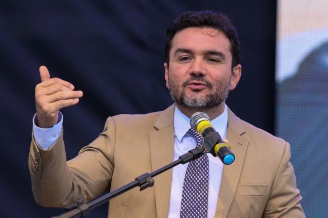 Celso Sabino, na abertura do Salão Nacional do Turismo, no Estádio Mané Garrincha: evento não era realizado havia 12 anos - (crédito: Fabio Rodrigues Pozzebom/Agencia Brasil) Celso Sabino, na abertura do Salão Nacional do Turismo, no Estádio Mané Garrincha: evento não era realizado havia 12 anos - (crédito: Fabio Rodrigues Pozzebom/Agencia Brasil)