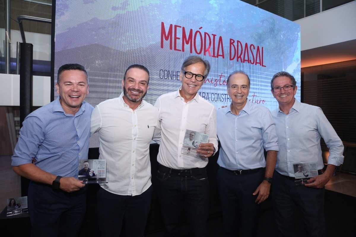 Alsene Beserra, Jean Carlos, Adalberto Santos, Osório Neto e Eric Fasseber