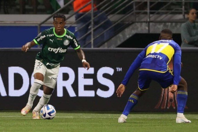 Kevin durante treino do Palmeiras em 2023 - (crédito: Foto: Cesar Greco/SE Palmeiras) Kevin durante treino do Palmeiras em 2023 - (crédito: Foto: Cesar Greco/SE Palmeiras)