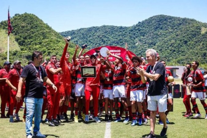 Flamengo faz 2 a 0 no São Paulo e é campeão da Adidas Cup -  (crédito: Foto: Rafael Silva / Flamengo)