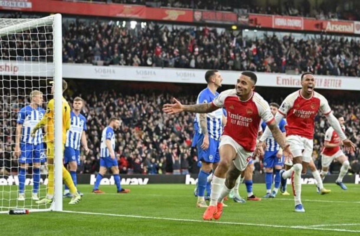 Tabela de classificação da Premier League após vitória do Arsenal