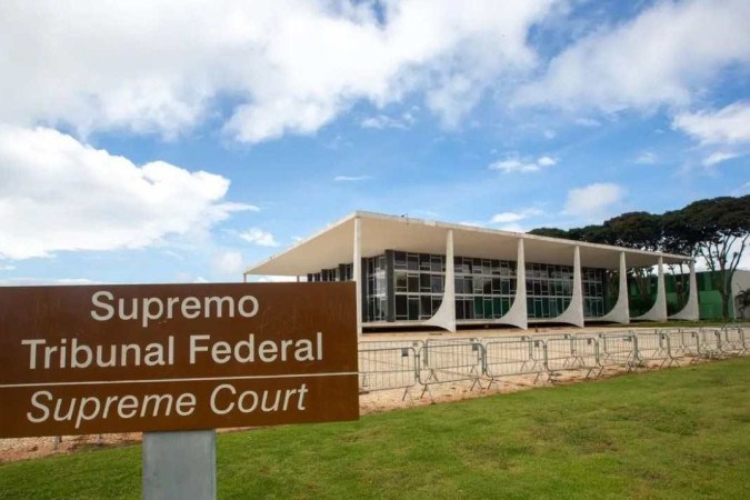 Supremo Tribunal Federal (STF) fará exposição do ataque de 8 de janeiro  -  (crédito: Reprodução/Fabio Rodrigues-Pozzebom/ Agência Brasil)