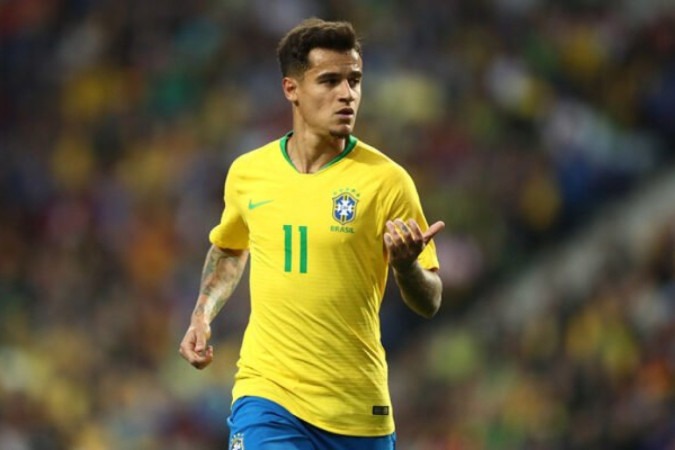 Coutinho em ação pelo Al Duhail, do Qatar: futuro no Vasco  -  (crédito:  Lucas Figueiredo/CBF)