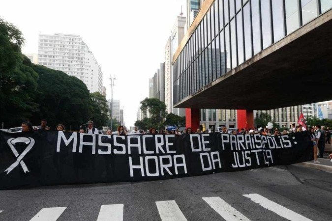 Massacre de Paraisópolis completou 4 anos no início de dezembro; famílias cobram justiça - (crédito: Paulo Pinto/Agência Brasil) Massacre de Paraisópolis completou 4 anos no início de dezembro; famílias cobram justiça - (crédito: Paulo Pinto/Agência Brasil)