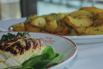  Bacalhau na brasa do restaurante Dom Francisco -  (crédito:  Kayo Magalhães/CB/D.A Press)