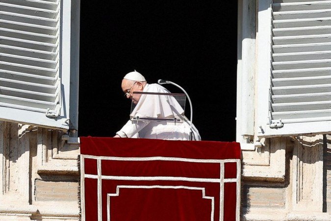 Papa Francisco e o então Bispo Joseph Strickland, do Texas, em 2020 - (crédito: Reuters) Papa Francisco e o então Bispo Joseph Strickland, do Texas, em 2020 - (crédito: Reuters)