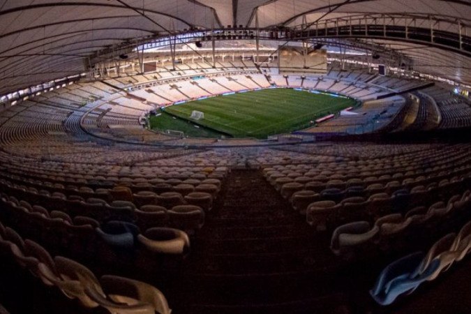Maracanã só voltará a receber jogos em fevereiro de 2024 -  (crédito:  PAULA REIS)