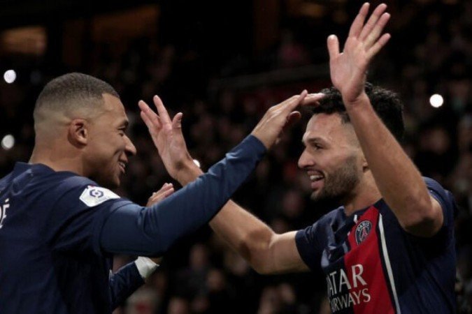 Mbappé é o artilheiro da Ligue 1 com 16 gols em 15 jogos -  (crédito: Foto: Franck Fife/AFP via Getty Images)