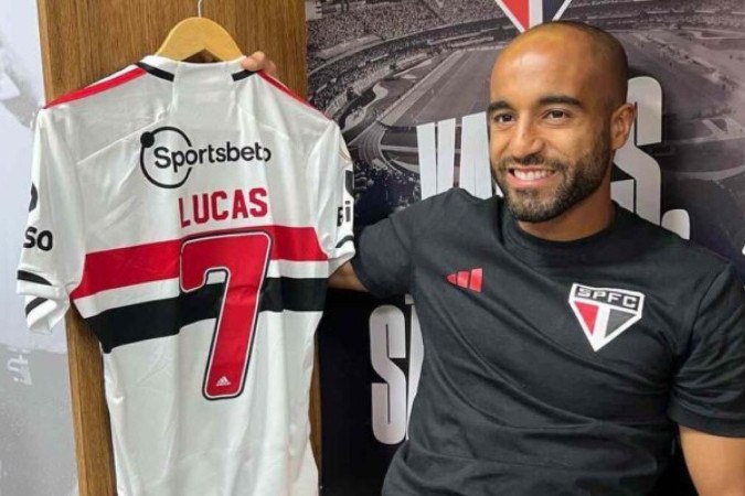 Lucas demonstrou boas atuações em seu retorno ao São Paulo, mas sofreu lesões -  (crédito: Foto: Rubens Chiri/saopaulofc.net)