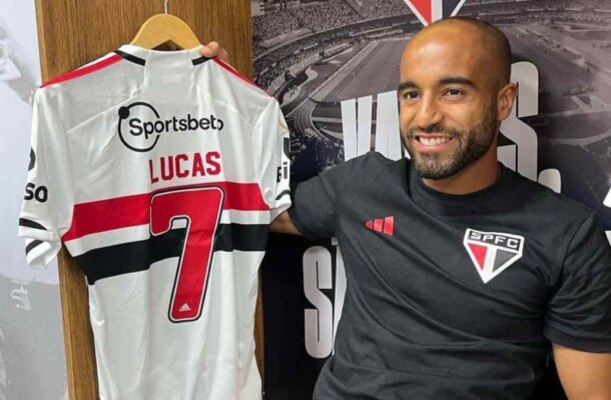 Lucas dá sinal positivo para oferta de renovação do São Paulo