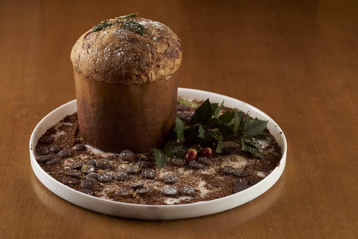 Panetone de chocolate meio amargo da La Boulangerie