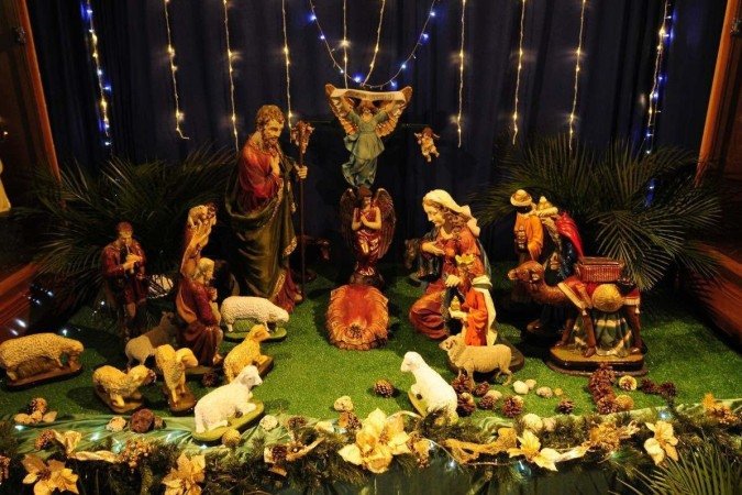  Presépio da Igreja São Camilo, na Asa Sul, é considerado rico em detalhes