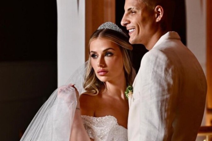 Guilherme Arana se casou, em São Paulo  -  (crédito: Foto: Reprodução Instagram)