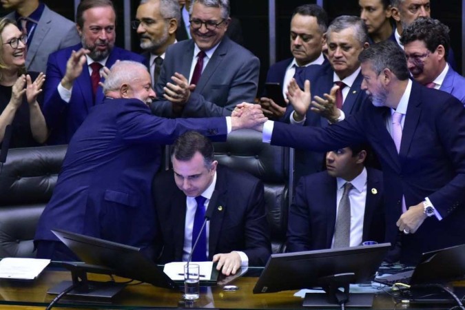 Tema do encontro no Planalto seria o embate das emendas parlamentares. -  (crédito: Zeca Ribeiro/Câmara dos Deputados)