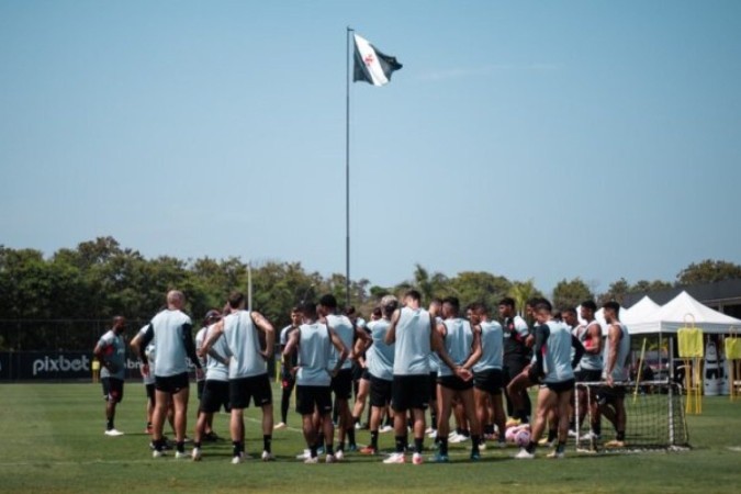 Vasco vai se reapresentar no dia 6 de janeiro e focará na disputa do Campeonato Carioca -  (crédito: Foto: Leandro Amorim/Vasco)