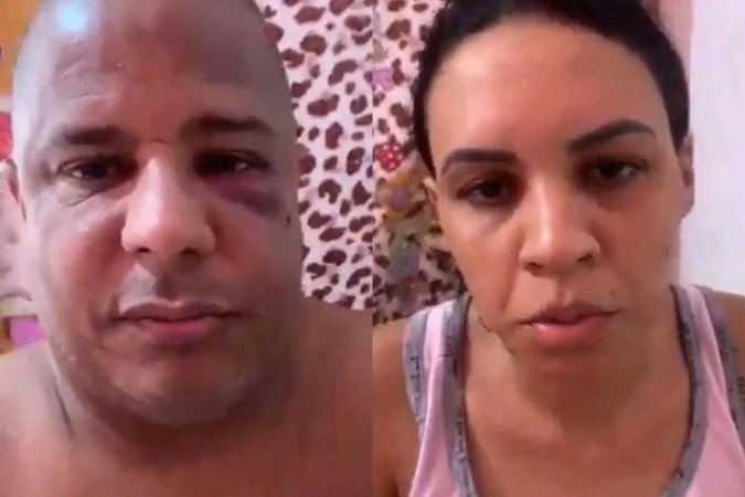 Marcelo e Taís davam uma volta de carro pelo quarteirão da casa dela, em Itaquaquecetuba, quando foram surpreendidos pelos criminosos. - (crédito: Reprodução/Instagram) Marcelo e Taís davam uma volta de carro pelo quarteirão da casa dela, em Itaquaquecetuba, quando foram surpreendidos pelos criminosos. - (crédito: Reprodução/Instagram)