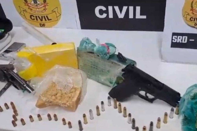 Polícia apreende grande quantidade de drogas no Gama - (crédito: PCDF) Polícia apreende grande quantidade de drogas no Gama - (crédito: PCDF)