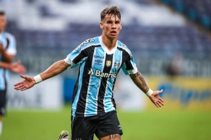 São Paulo segue sonhando com Ferreirinha -  (crédito: Foto: Lucas Uebel/Grêmio)