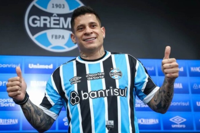 Iturbe passou de esperança a frustração em cinco meses -  (crédito: Foto: Lucas Uebel/Grêmio FBPA)