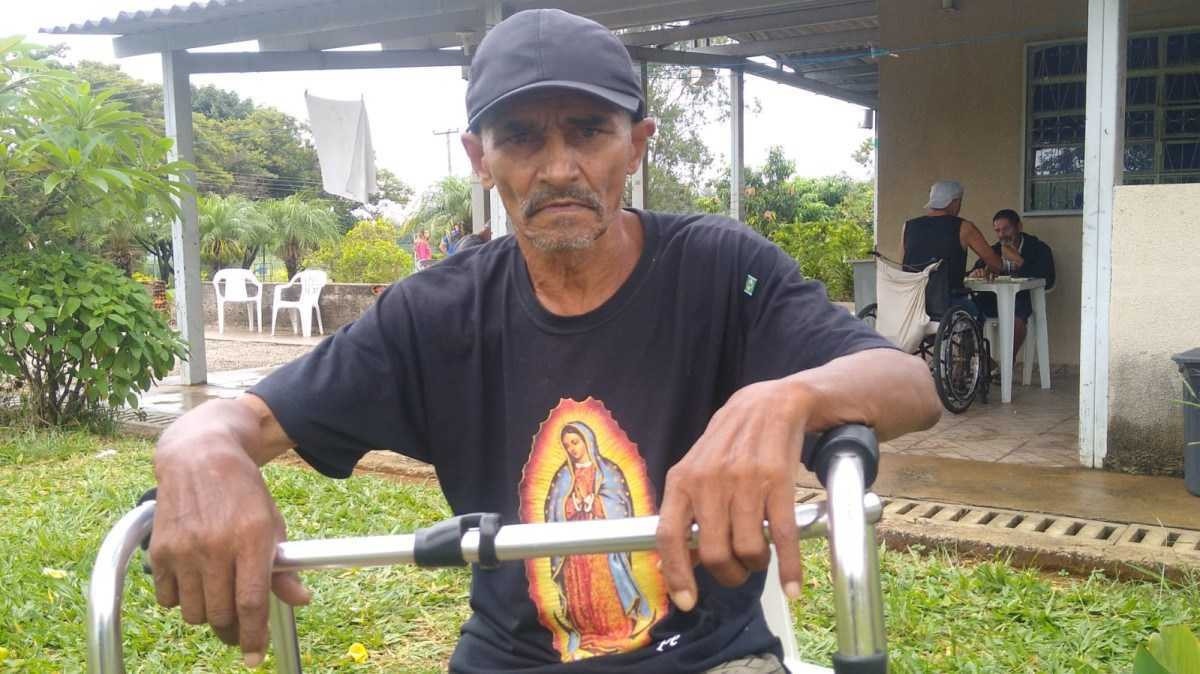 Daniel Pereira da Silva, 73, está desde julho deste ano na Casa Viva, em Taguatinga