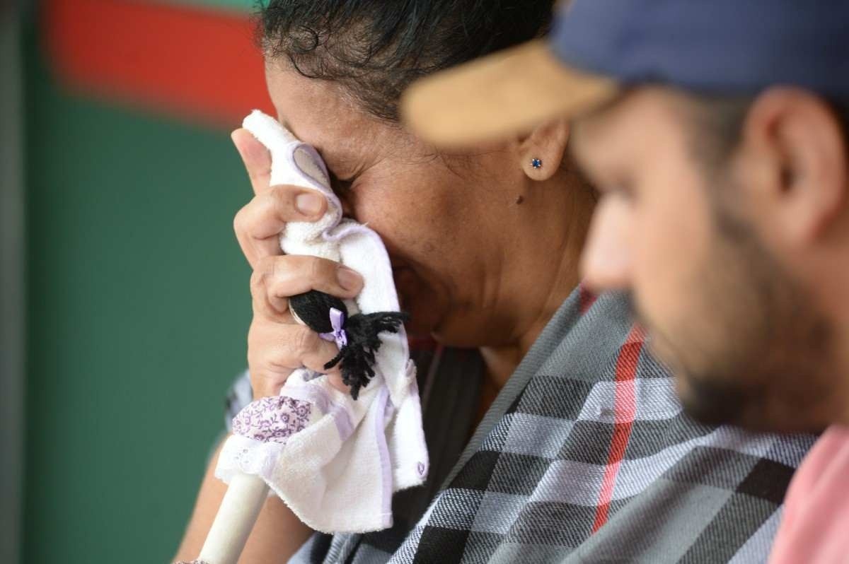  21/12/2023. Crédito: Minervino Júnior/CB/D.A Press. Brasil.  Brasilia - DF.Polícia civil prende mulher acusada de ser mandante do assassinato da ex companheira. Juscilene Gomes mãe da vítima Caroline Gomes(reprodução foto).