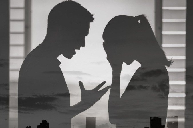 Cerca de metade das mulheres e homens americanos sofrem violência física ou psicológica em relacionamentos amorosos ao longo da vida -  (crédito: Getty Images)