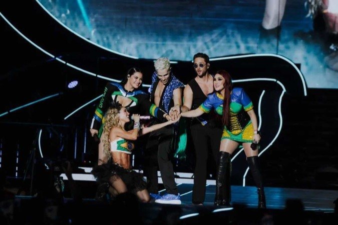 A turnê de reencontro do RBD ou por São Paulo e Rio de Janeiro. - (crédito: Divulgação/Iris Alves/Live Nation) A turnê de reencontro do RBD ou por São Paulo e Rio de Janeiro. - (crédito: Divulgação/Iris Alves/Live Nation)