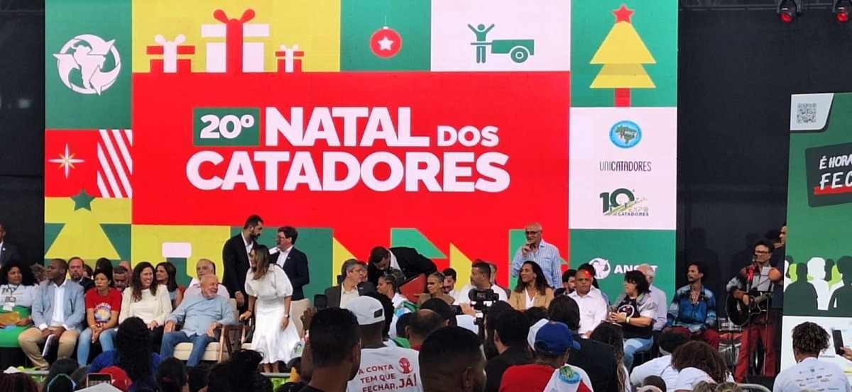 Lula apresenta plano de ações para catadores em parceria com a Caixa